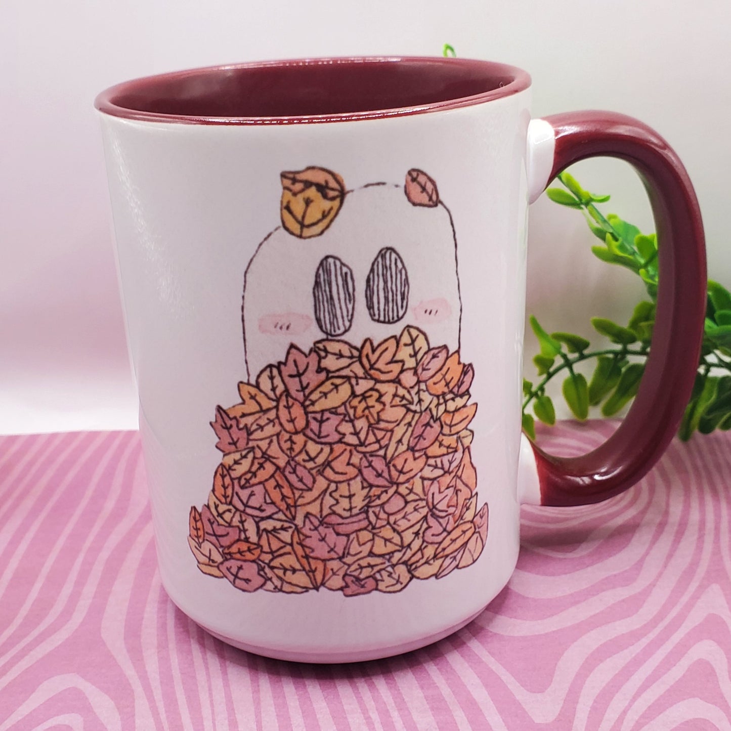 Leaf Ghost Mug
