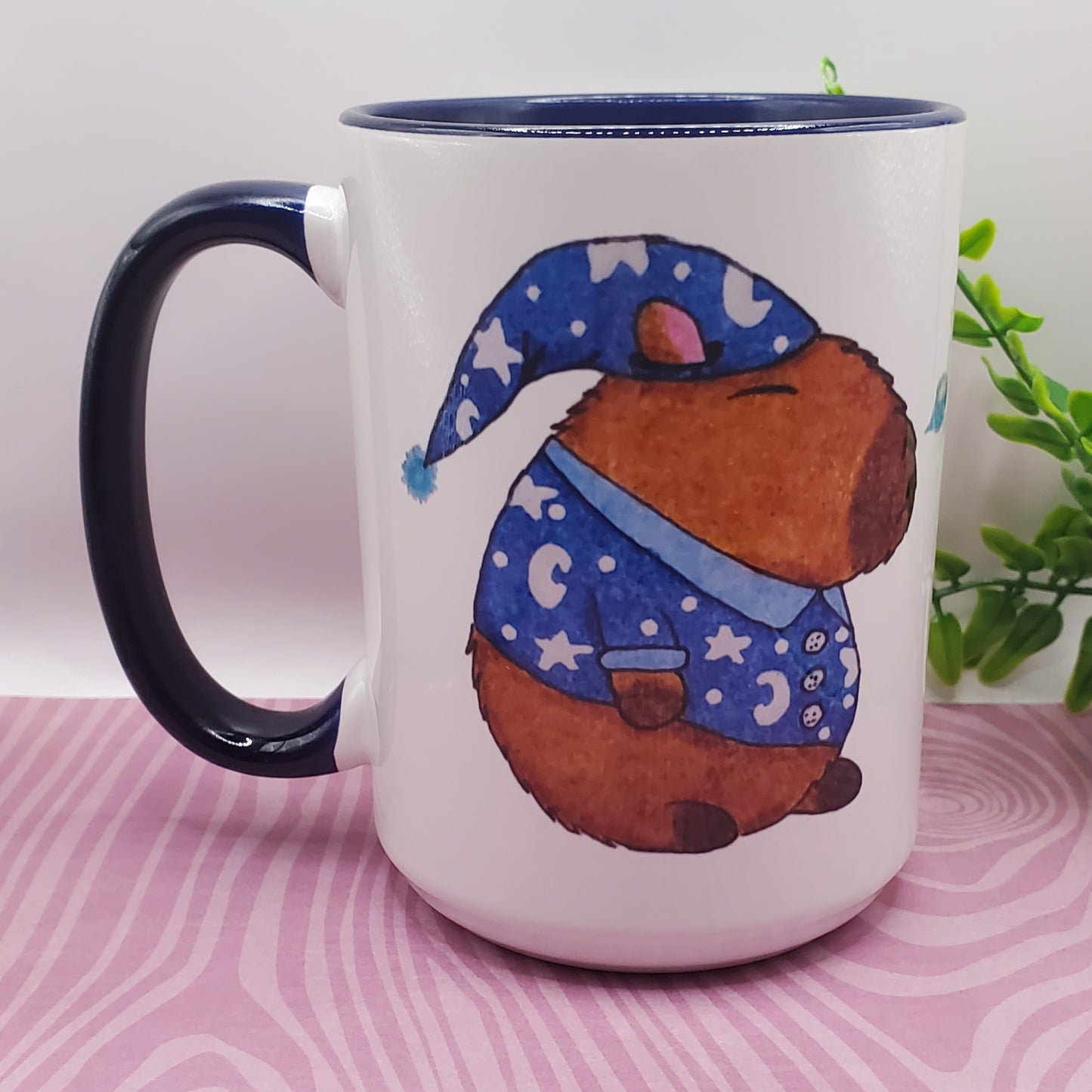Sleepy Capybara Mug