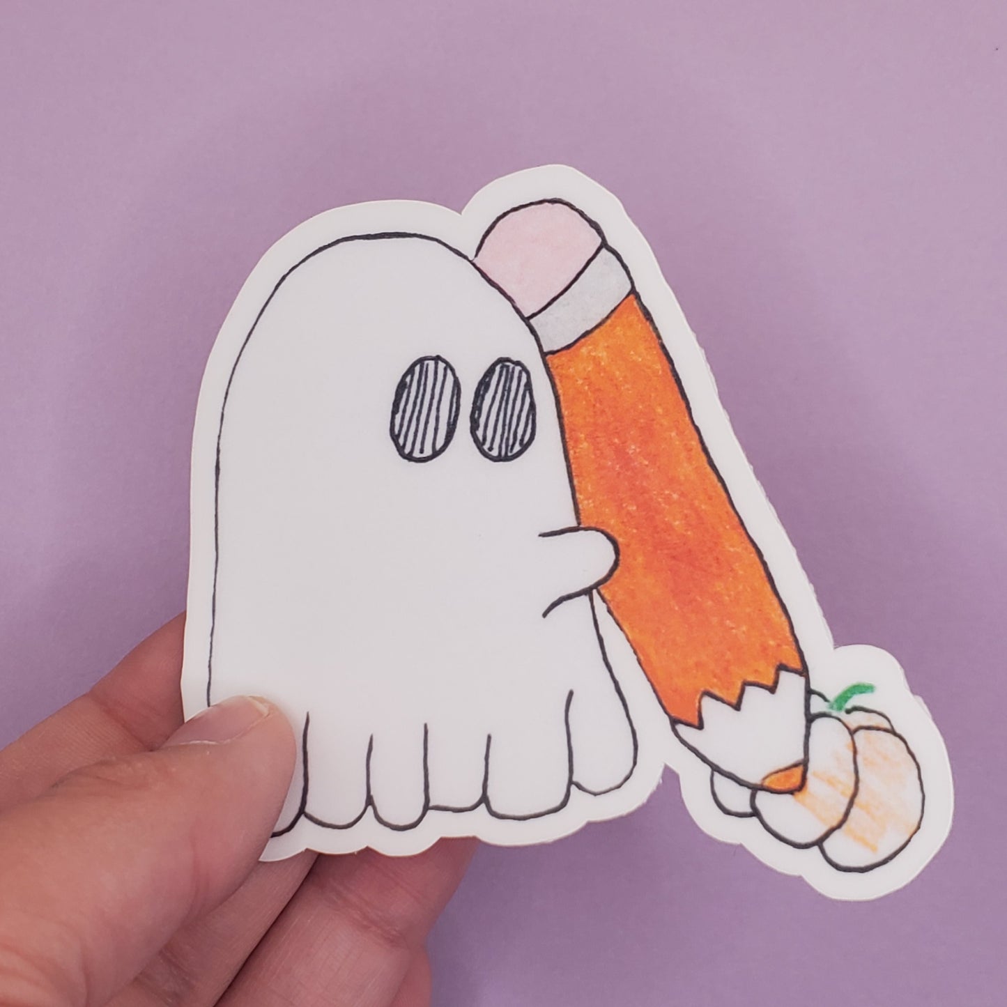 Art Ghost Waterproof Sticker