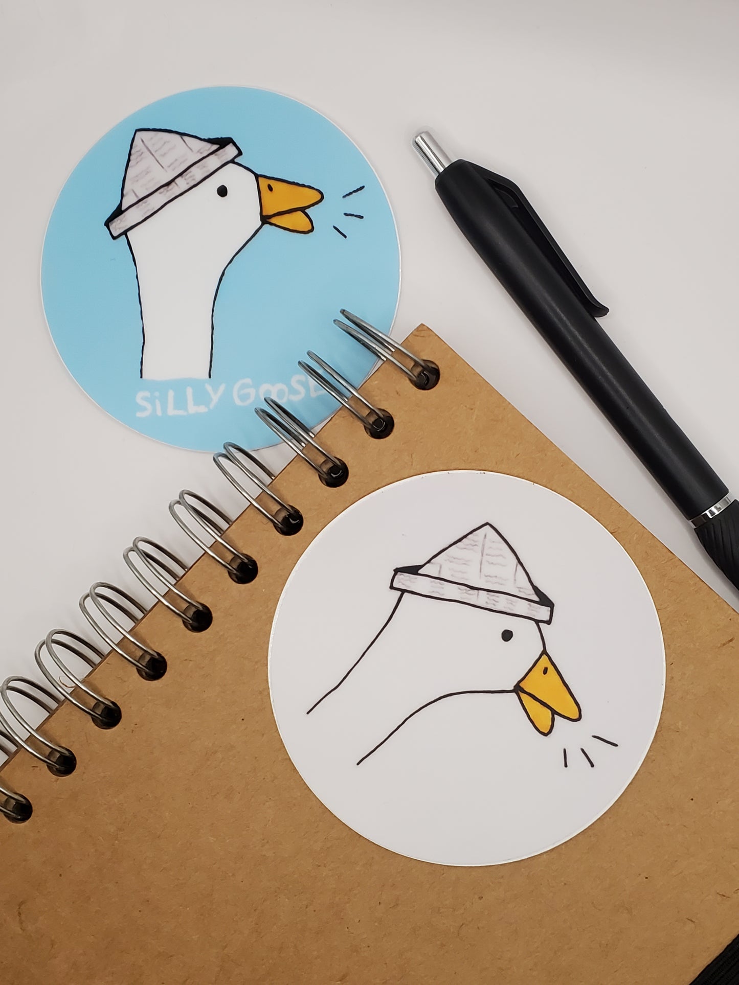 Silly Goose Waterproof Sticker