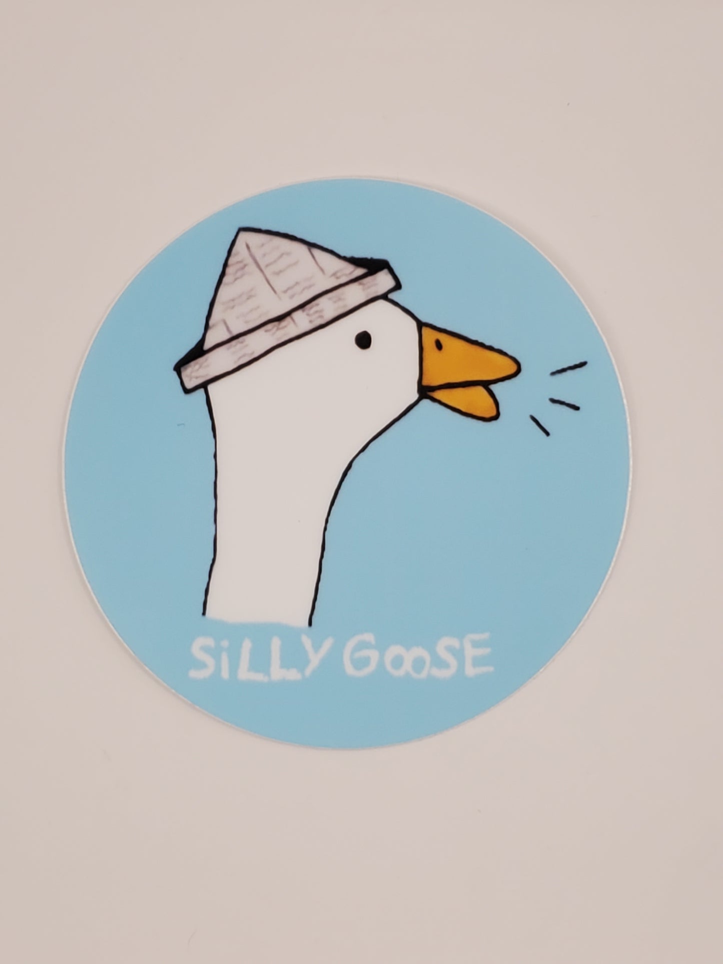 Silly Goose Waterproof Sticker