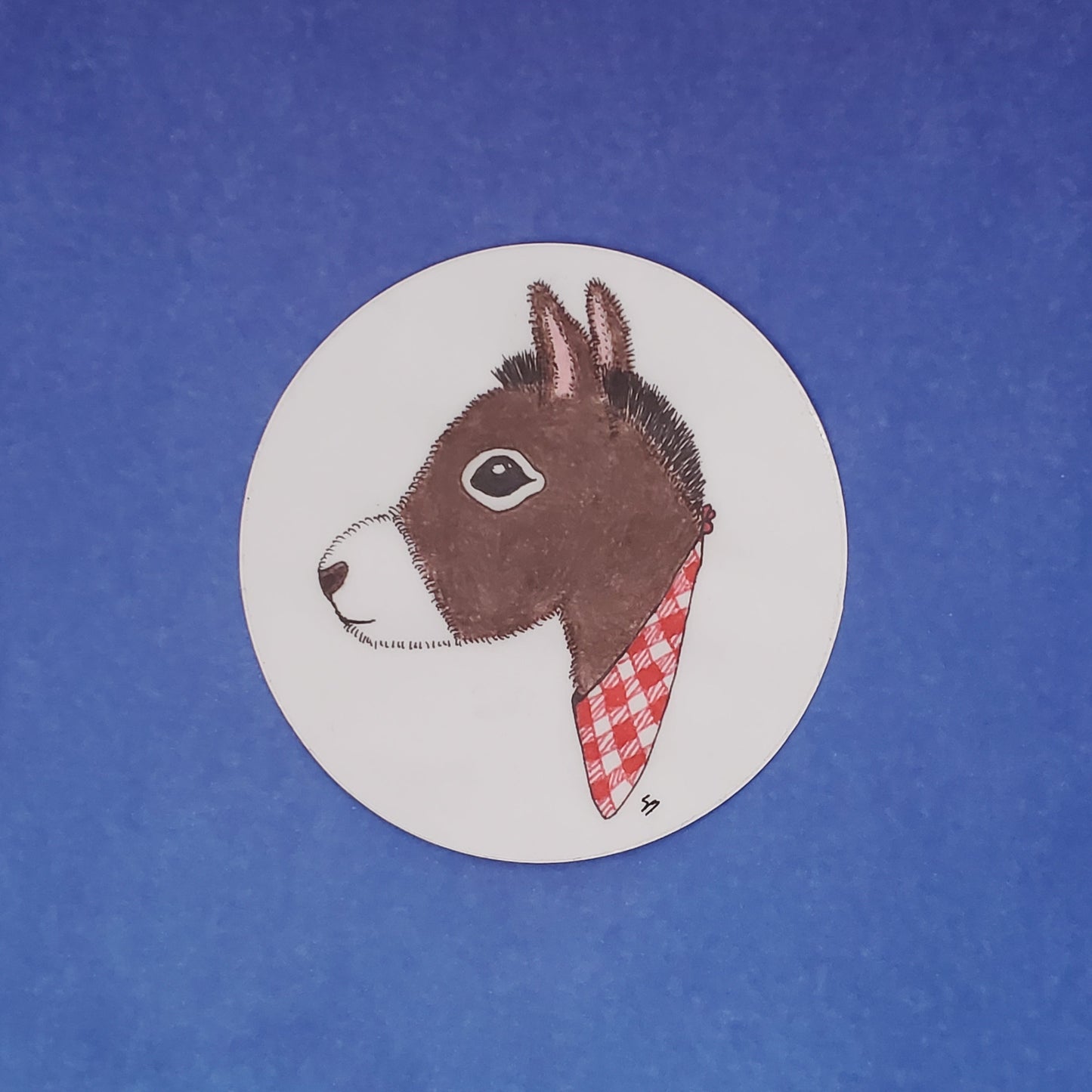 Donkey Waterproof Sticker