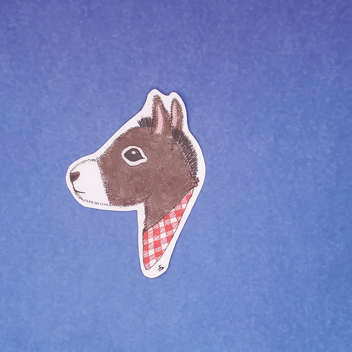 Donkey Waterproof Sticker