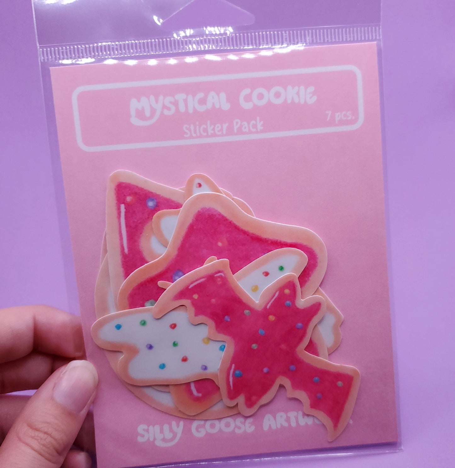 Mythical Circus Cookie Waterproof Sticker Pack | 7pcs