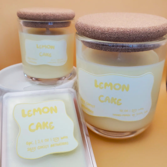 Lemon Cake Candles & Wax Melts