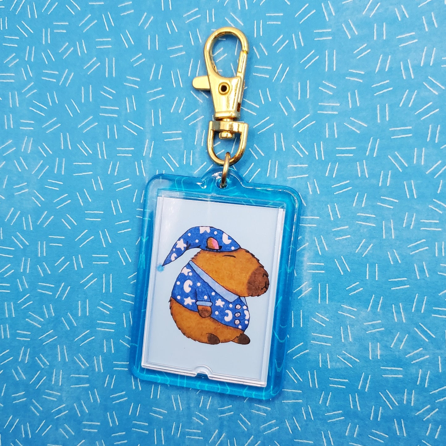 Capybara Keychain