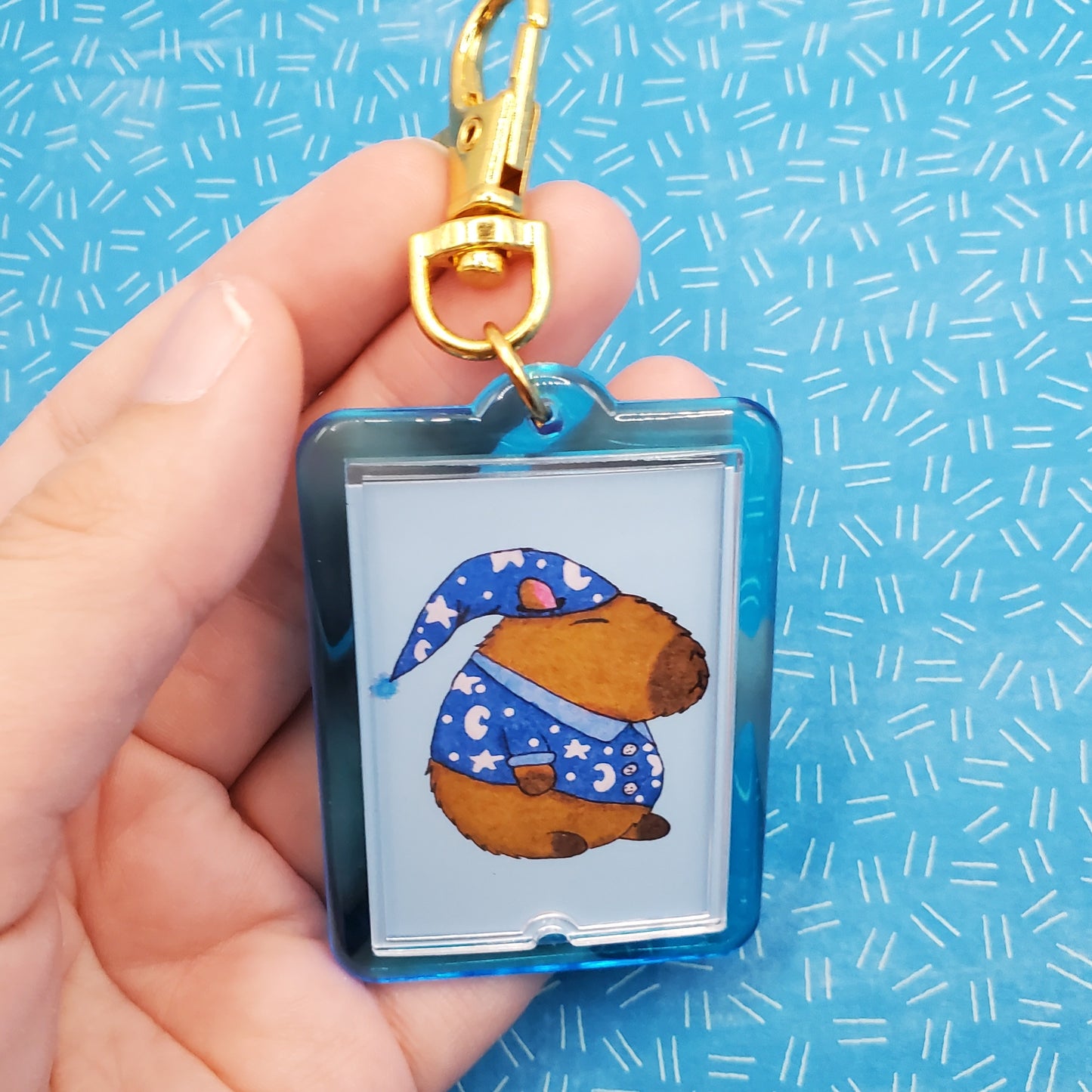 Capybara Keychain