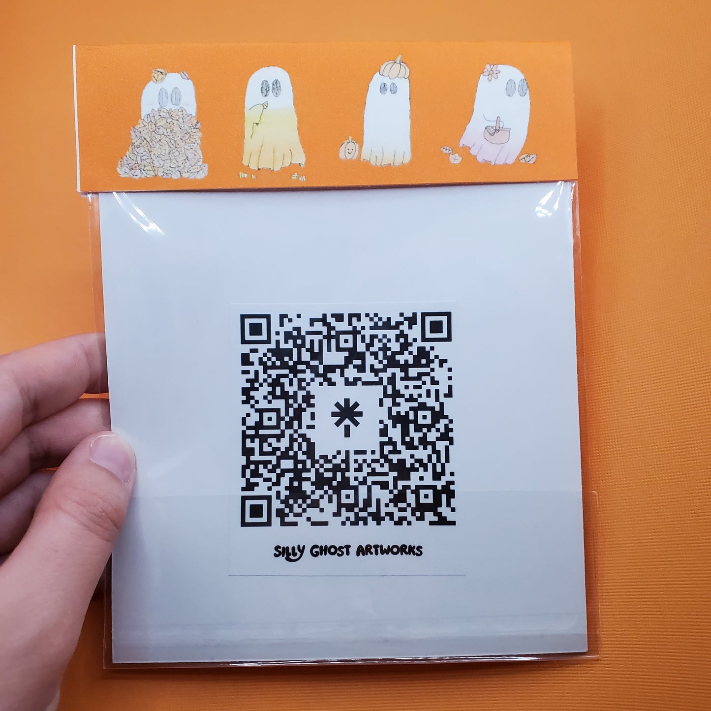 Fall Ghosts Sticker Pack | 4pcs.