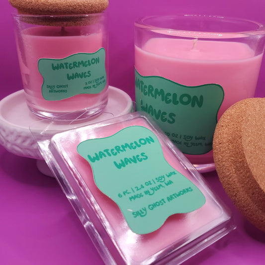 Watermelon Waves Candles & Wax Melts