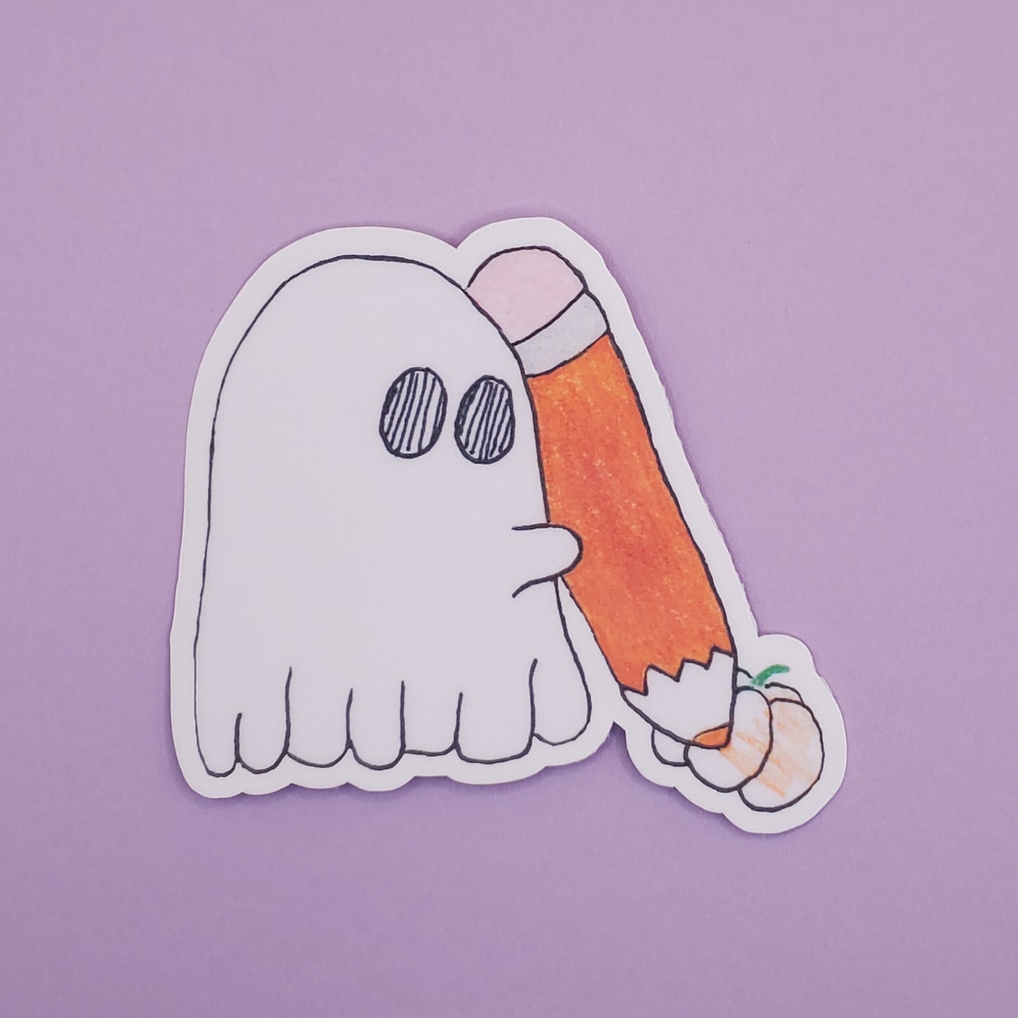 Art Ghost Waterproof Sticker