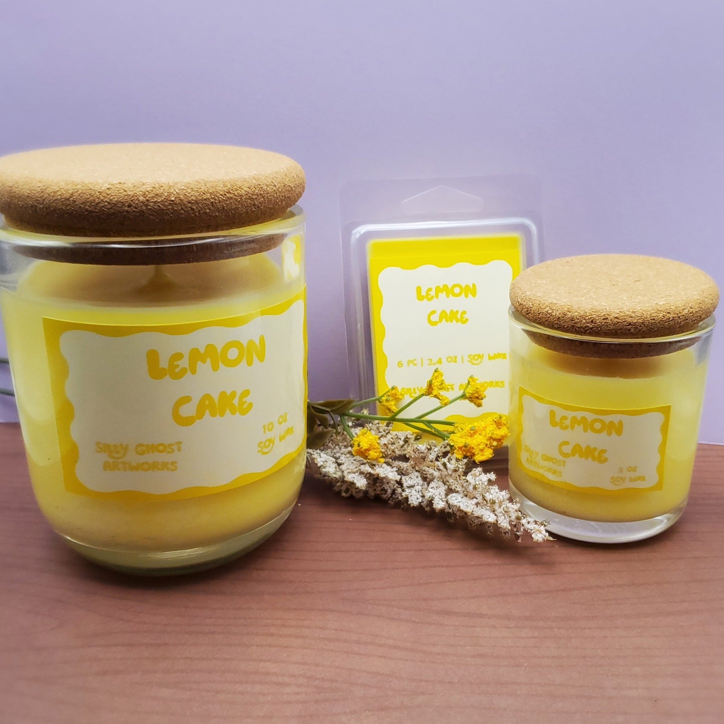 Lemon Cake Candles & Wax Melts