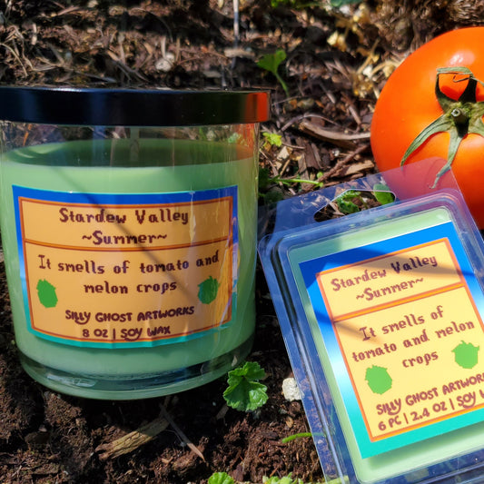 Stardew Valley Summer Candle