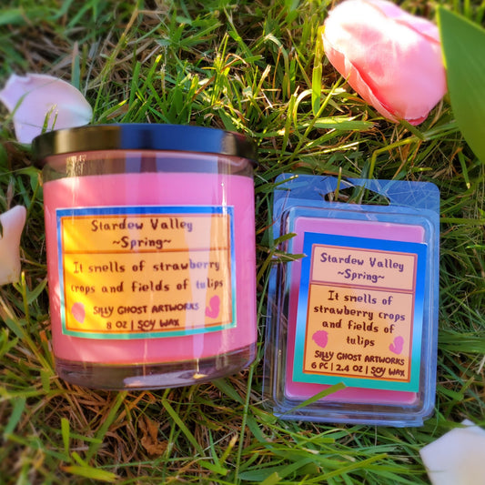 Stardew Valley Spring Candle