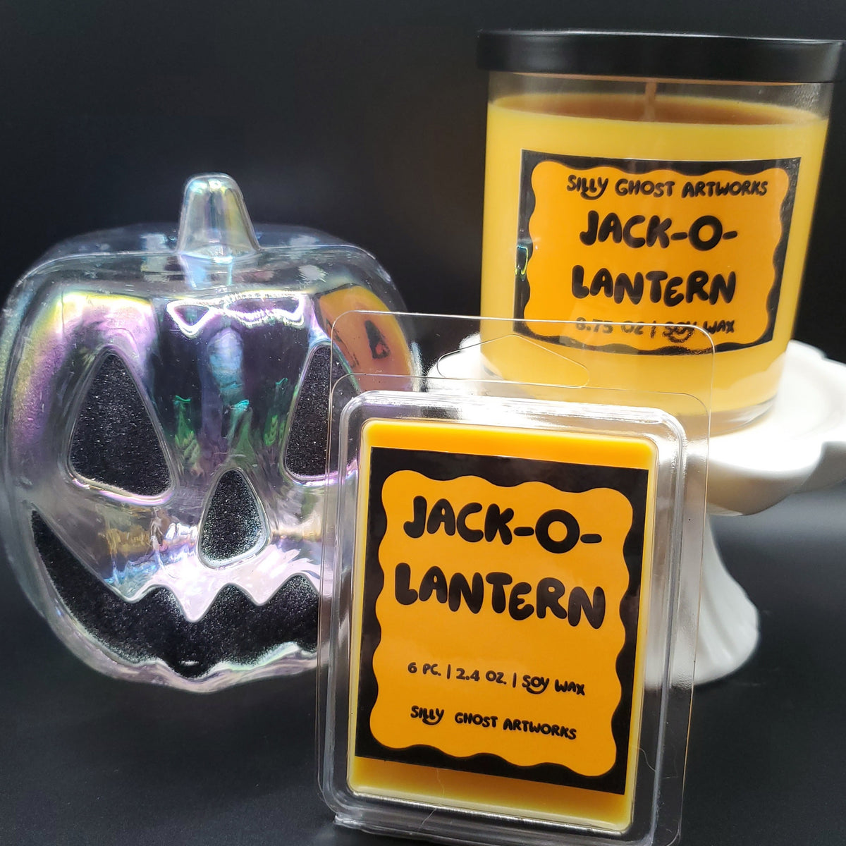 Jack-O-Lantern Candle & Wax Melts